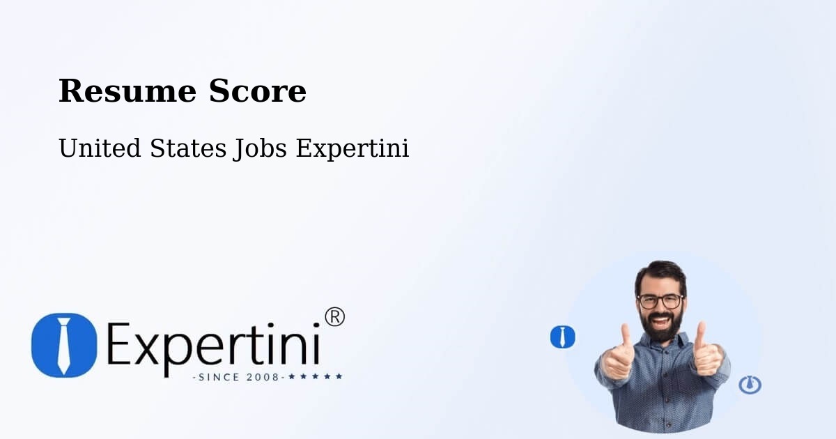 Resume Score & Job Description Match Tool – Oak Forest - United States Jobs Expertini